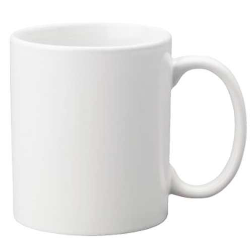 Tasse mit Henkel rechts